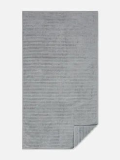 Geripptes, Texturiertes Badetuch Handtücher