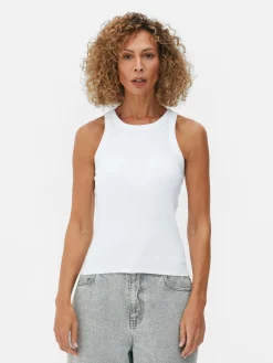 Outlet Geripptes Trägertop Mit Racerback Damen Tops Und T-Shirts