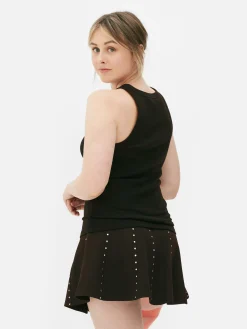 Geripptes Trägertop Mit Racerback Damen Tops Und T-Shirts