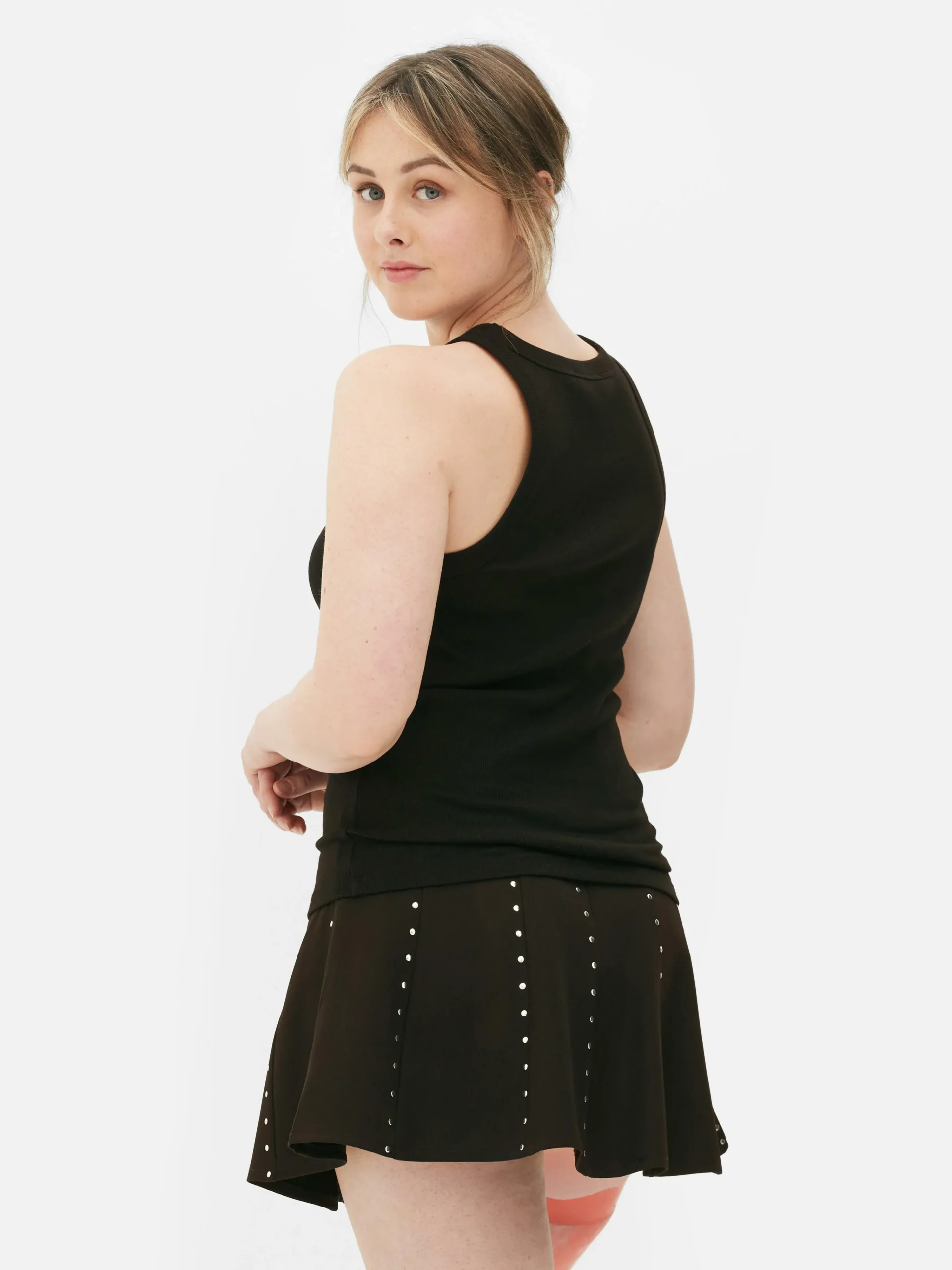 Geripptes Trägertop Mit Racerback Damen Tops Und T-Shirts