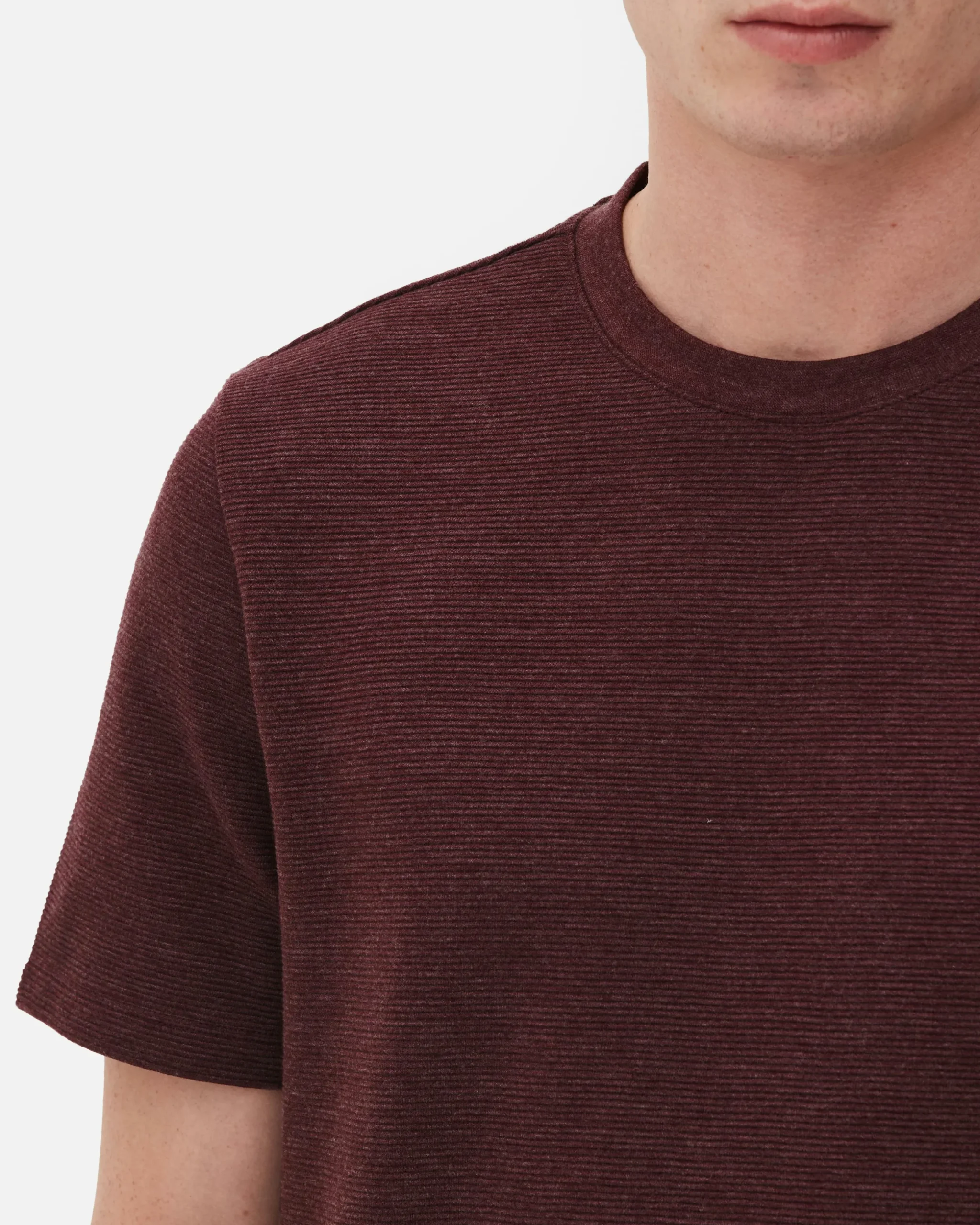 New Geripptes T-Shirt Aus Ottoman Herren Tops Und T-Shirts