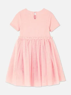 Clearance Geripptes Tutu-Kleid Kinder Kleider