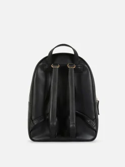 Clearance Gesteppter Kunstlederrucksack Damen Taschen Und Portemonnaies