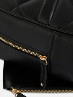 Clearance Gesteppter Kunstlederrucksack Damen Taschen Und Portemonnaies