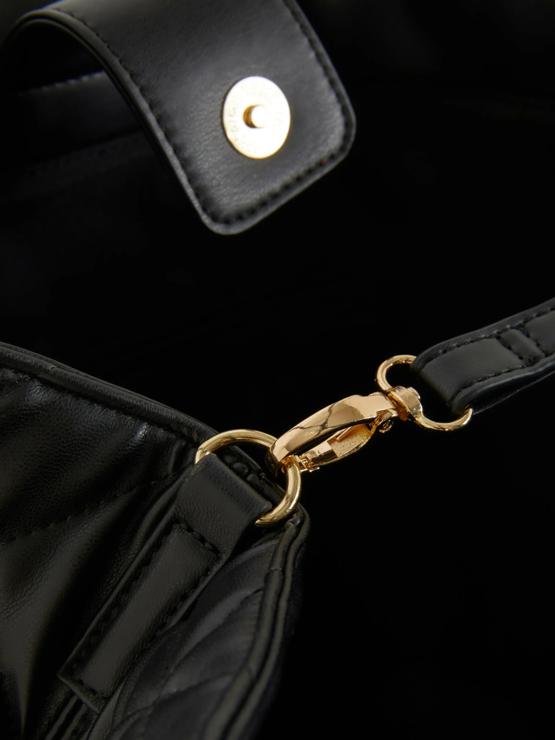 Clearance Gesteppter Kunstleder-Shopper Damen Taschen Und Portemonnaies