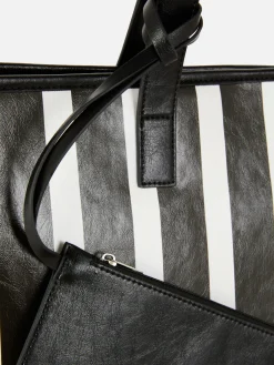 Gestreifte Tote Tasche Damen Taschen Und Portemonnaies