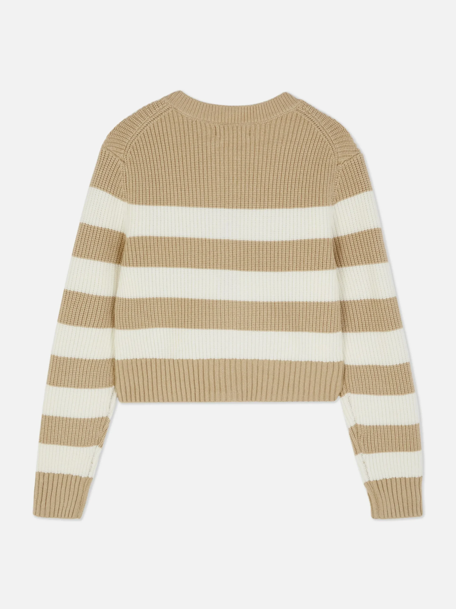 Outlet Gestreifter Cardigan Mit Reißverschluss Kinder Pullover Und Cardigans