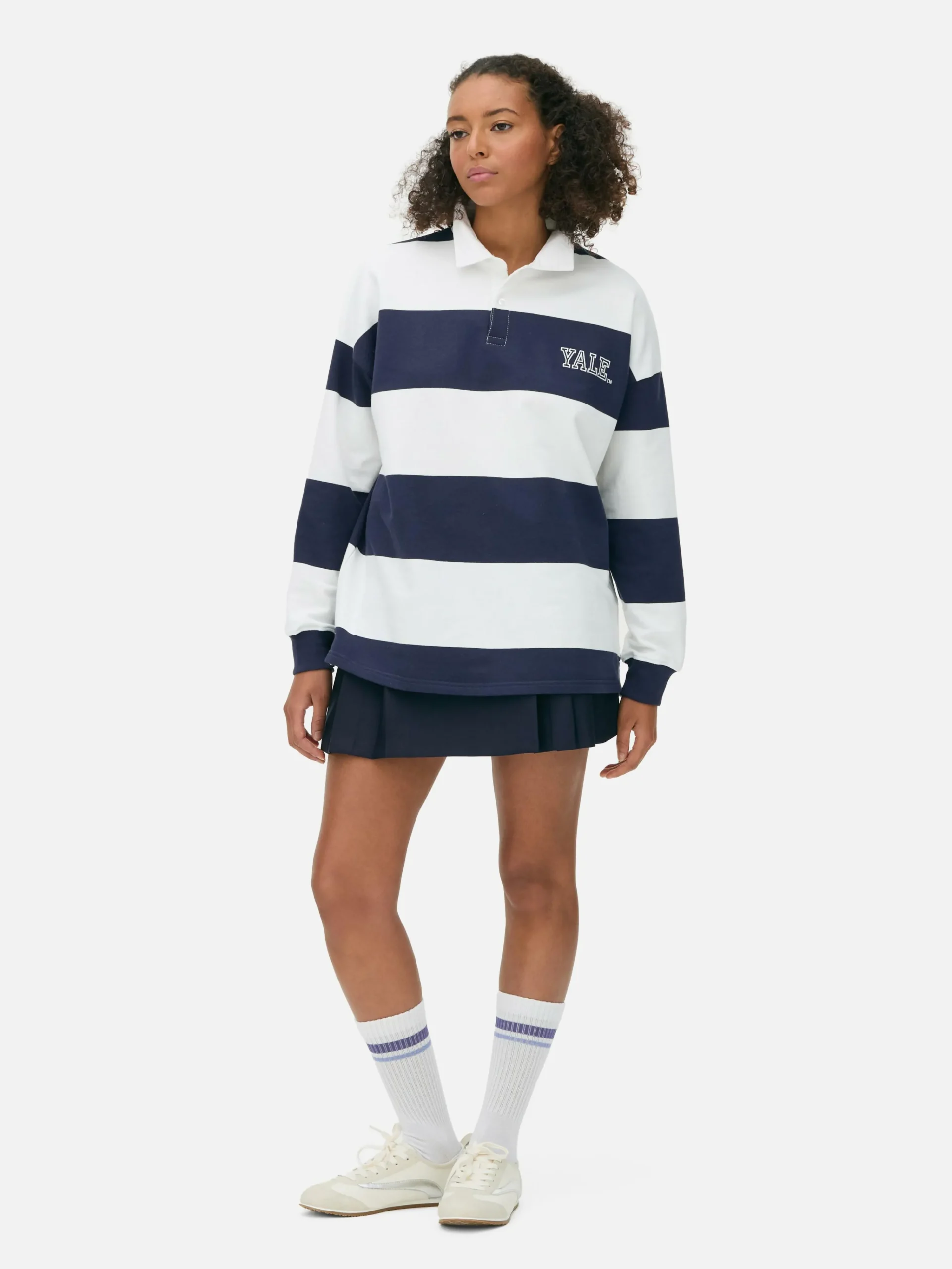 Best Gestreiftes „Yale“ Poloshirt Damen Tops Und T-Shirts