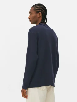 Best Gestricktes Hemd Mit Druckknöpfen Herren Hemden