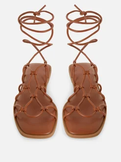 Clearance Gladiatorensandalen Mit Riemchen Damen Sandalen