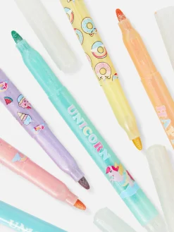 Outlet Glitzer-Filzstifte, 6er-Pack Kinder Basteln Und Handarbeiten