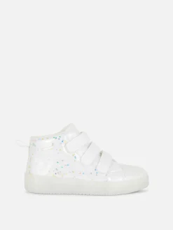 Sale Glitzernde, Leuchtende High-Top-Sneaker Kinder Sneakers