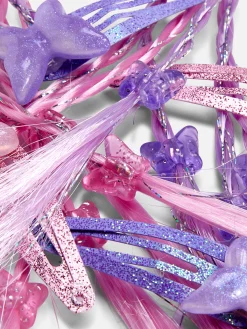 Online Glitzernde Schmetterlings-Haarspangen, 4er-Pack Kinder Haarschmuck