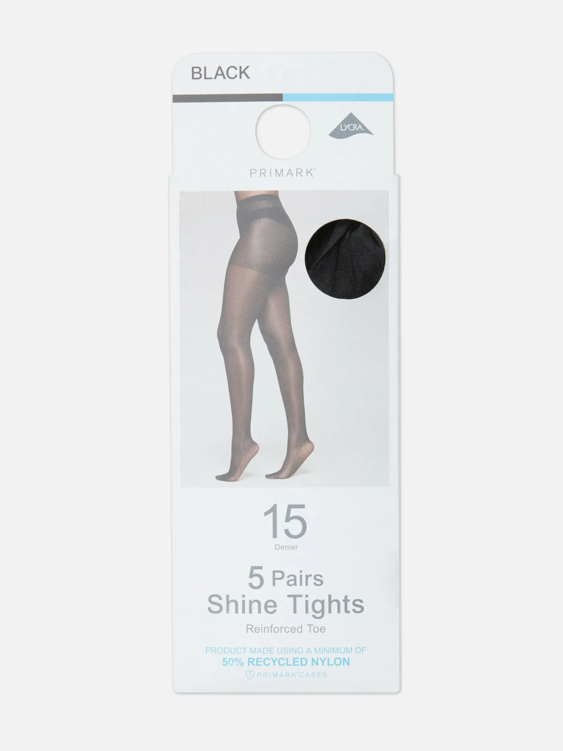 Online Glänzende Strumpfhosen, 15 DEN, 5er-Pack Damen Strumpfhosen