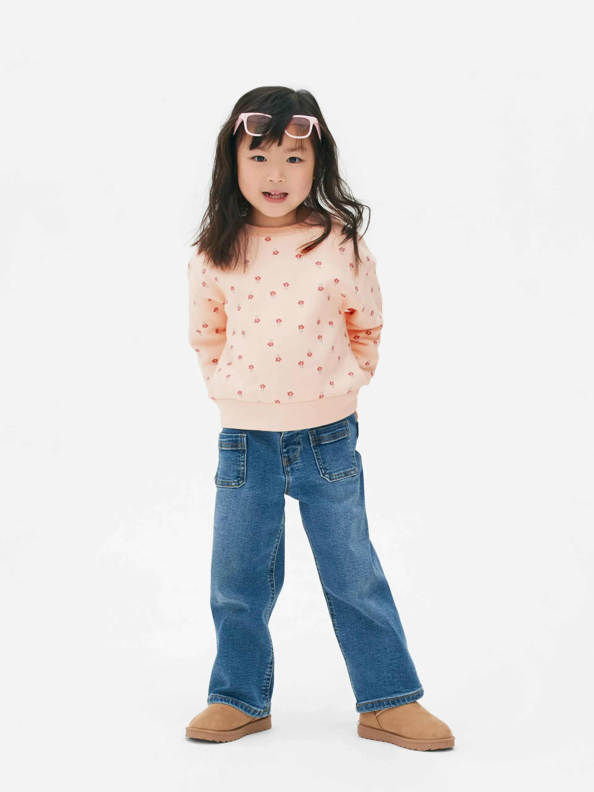 Online Grafik-Sweatshirt Mit Rundhalsausschnitt Kinder Hoodies Und Sweatshirts