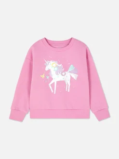 Discount Grafik-Sweatshirt Mit Rundhalsausschnitt Kinder Hoodies Und Sweatshirts