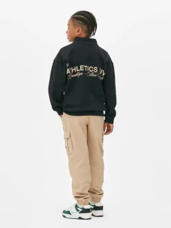 New Grafik-Sweatshirt Mit Trichterkragen Kinder Hoodies Und Sweatshirts