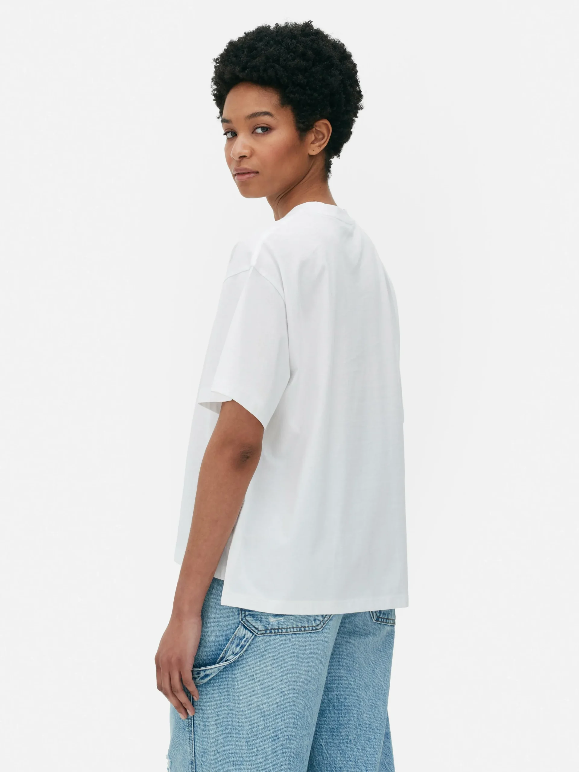 Clearance Grafik-T-Shirt Mit Geradem Schnitt Damen Tops Und T-Shirts