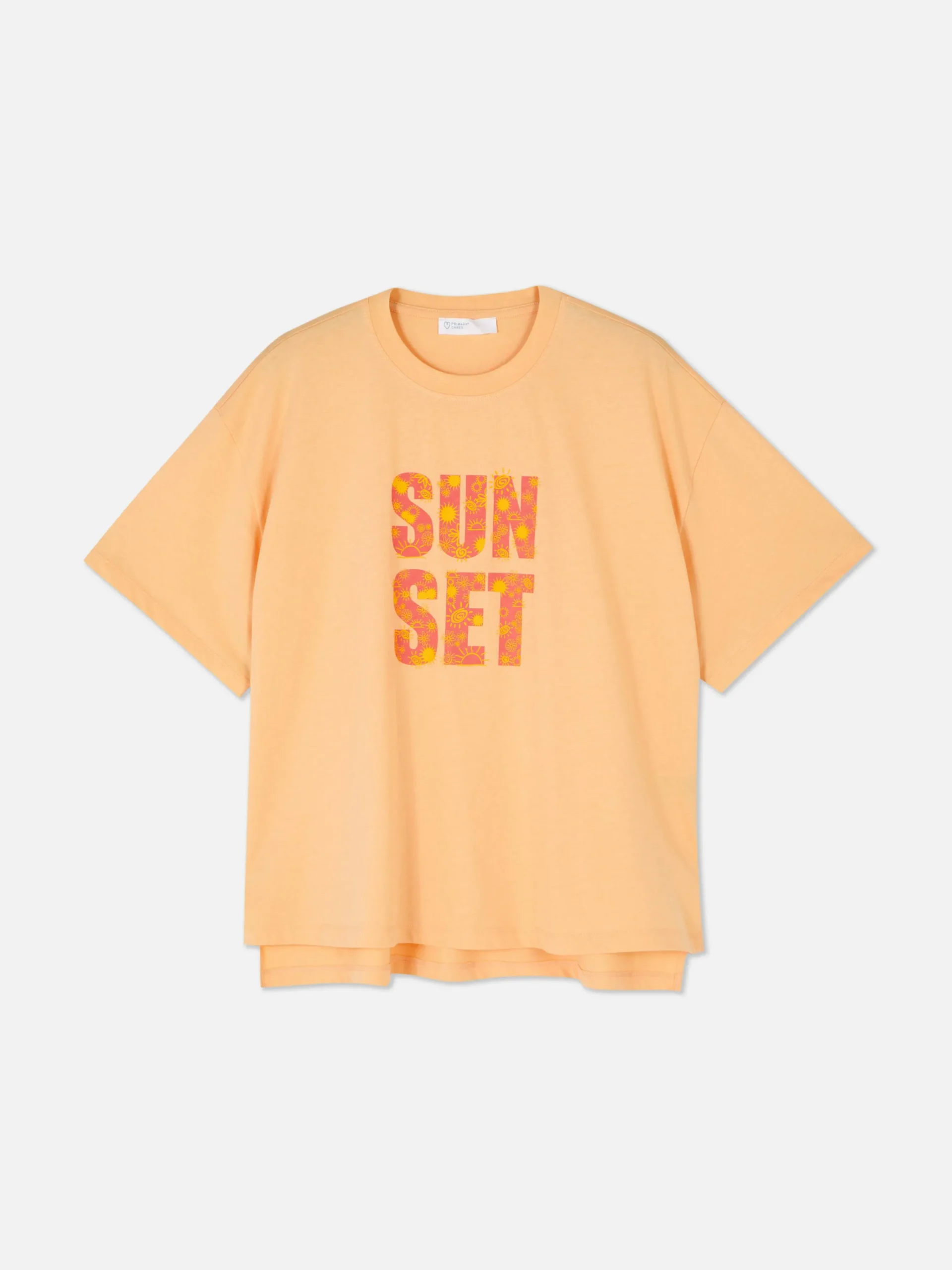 Outlet Grafik-T-Shirt Mit Geradem Schnitt Damen Tops Und T-Shirts