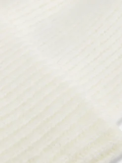 Online Grobstrick-Beanie Mit Umschlag Damen Mützen, Handschuhe Und Schals