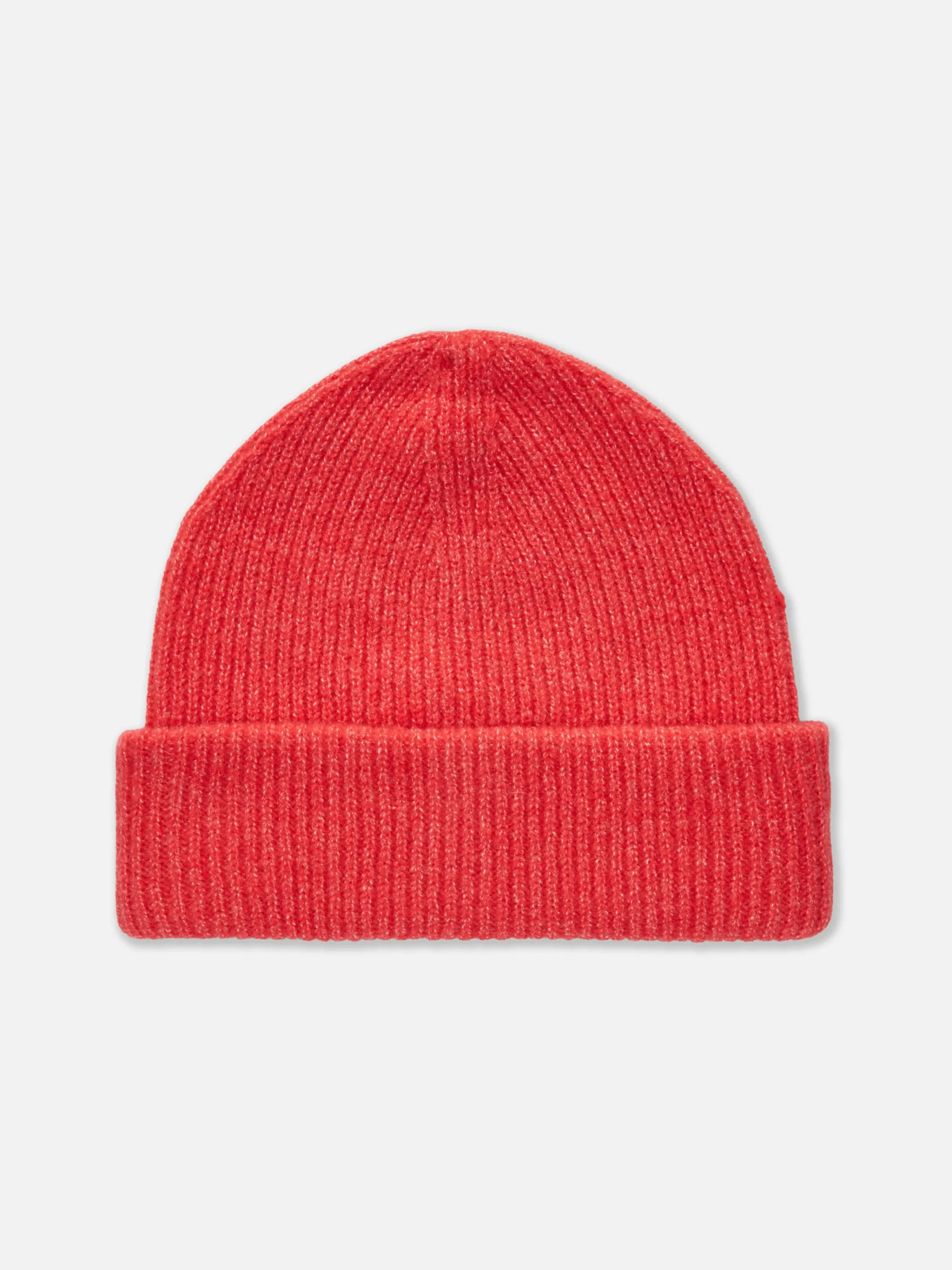 Online Grobstrick-Beanie Mit Umschlag Damen Mützen, Handschuhe Und Schals