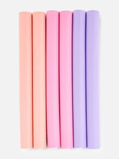 Hot Große, Biegsame Lockenwickler, 6er-Pack Hairstyling