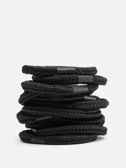 Hot Große Haargummis, 12er-Pack Damen Haarschmuck