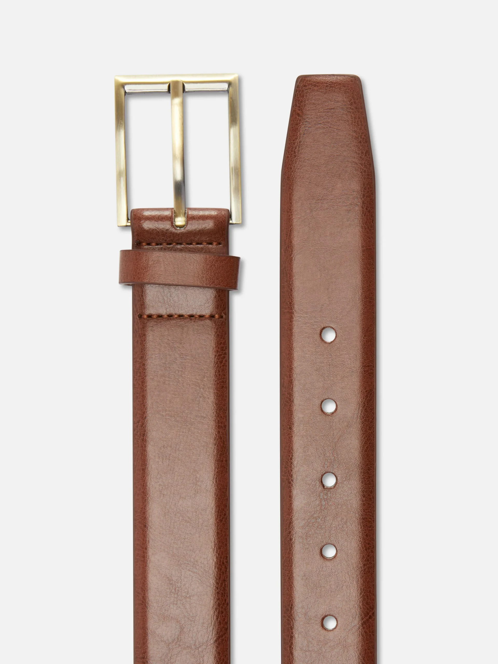 Gürtel Aus Glattem Kunstleder Herren Gürtel