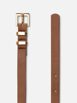 Discount Gürtel Mit Eckiger Schnalle Damen Gürtel