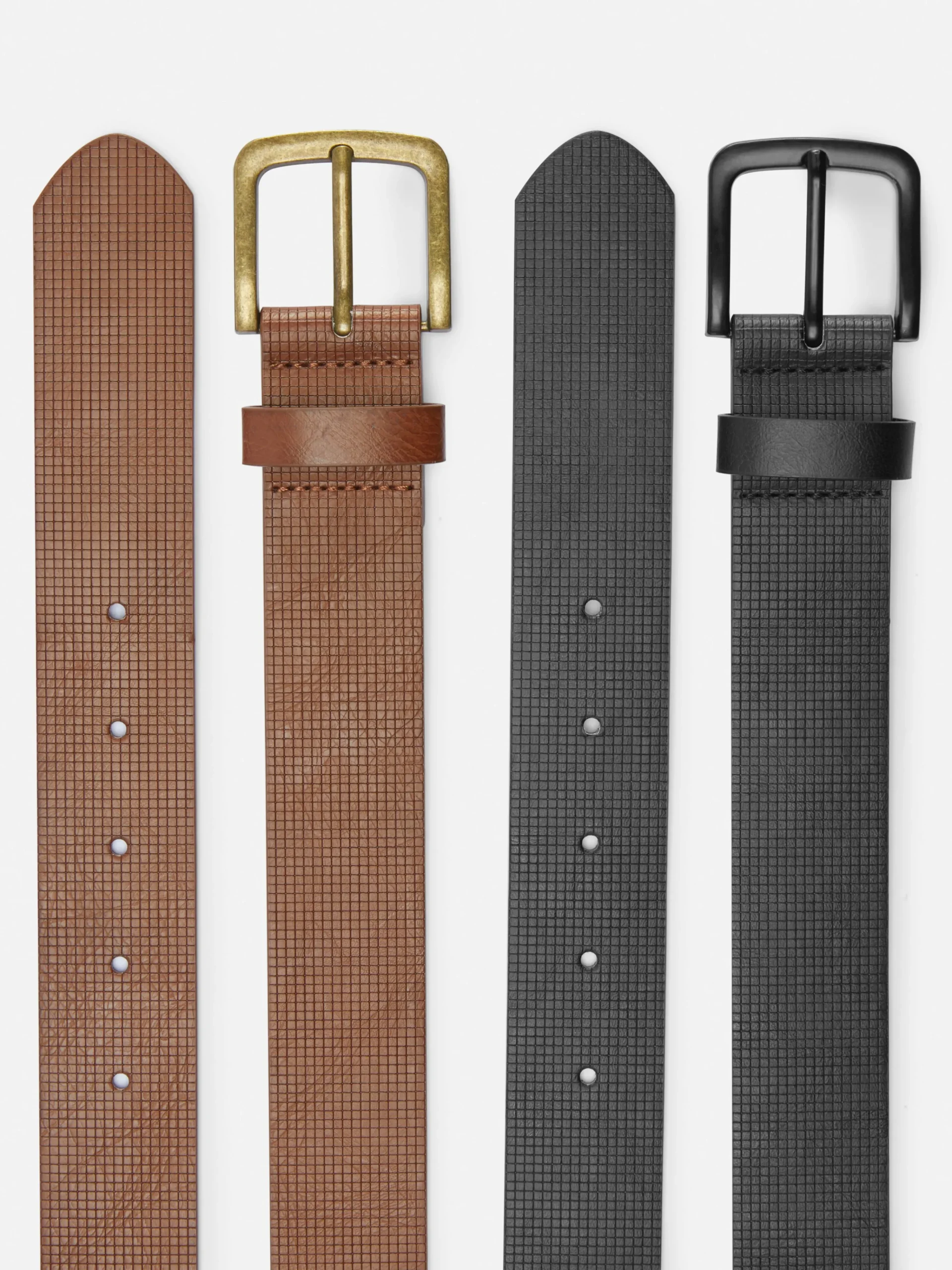 Sale Gürtel Mit Prägung, 2er-Pack Herren Gürtel