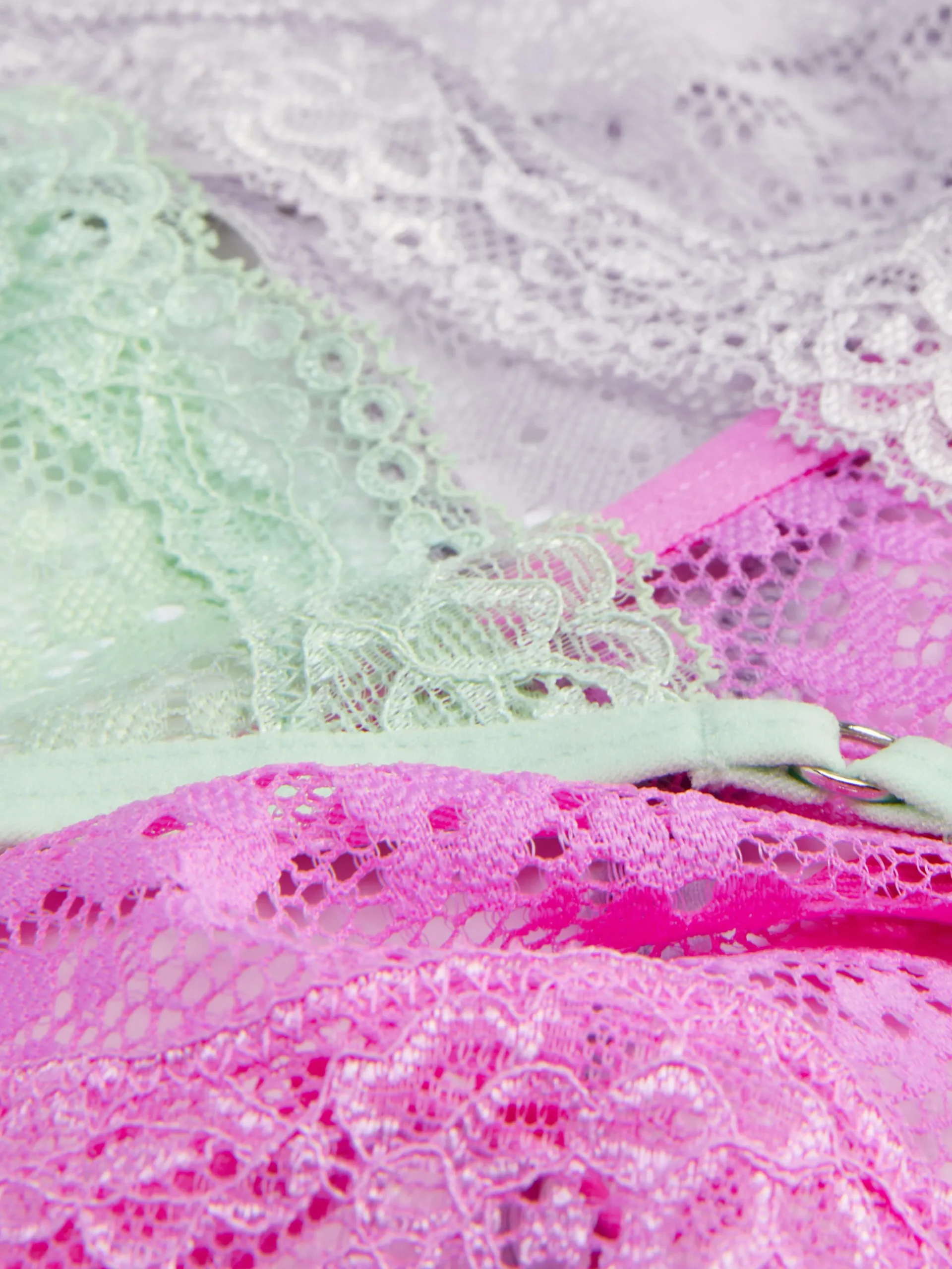 Sale G-String-Tangas Aus Spitze, 3er-Pack Damen Slips