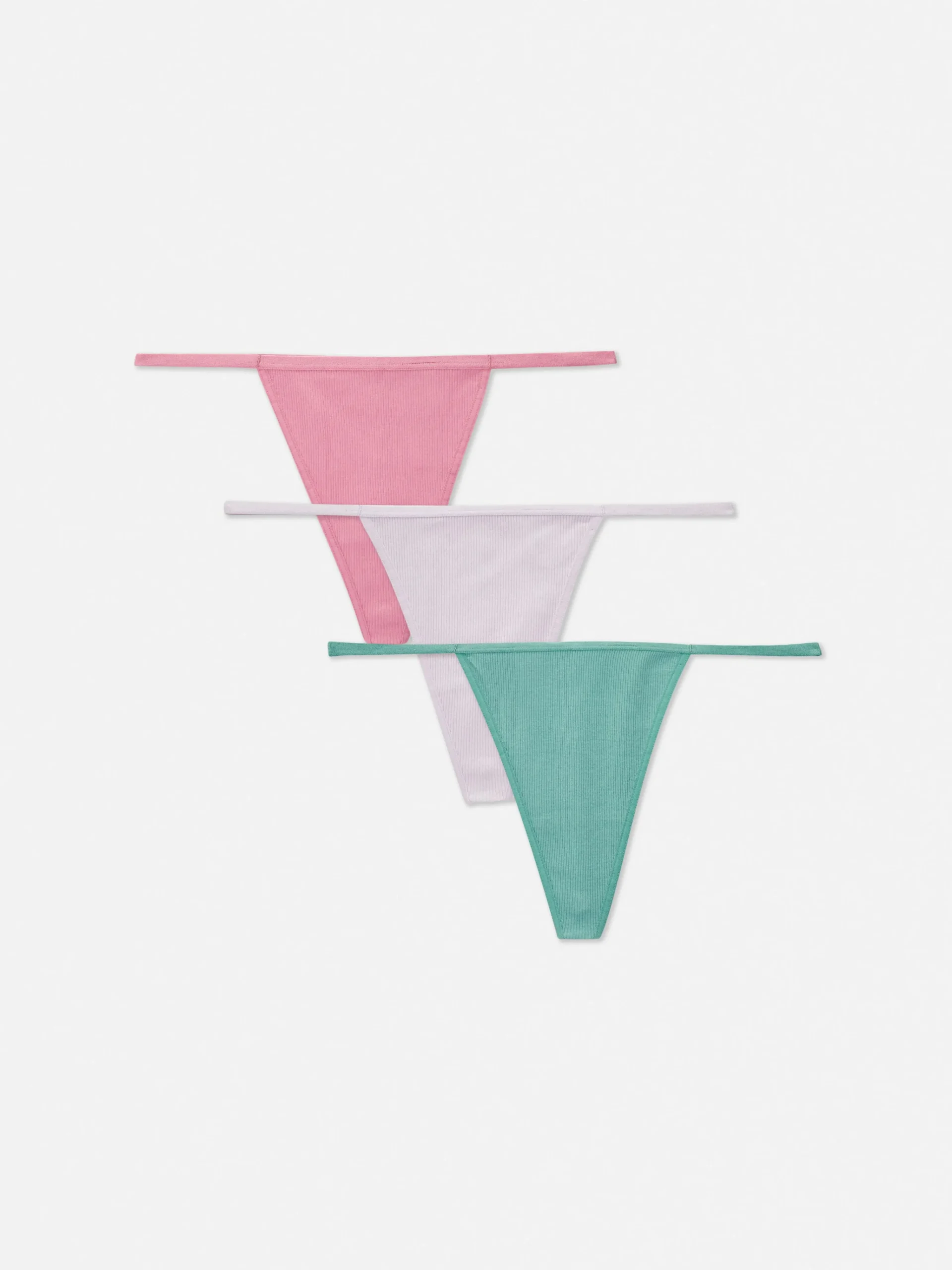 Online G-String-Tangas, 3er-Pack Damen Slips