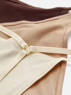 Outlet G-String-Tangas, 3er-Pack Damen Slips