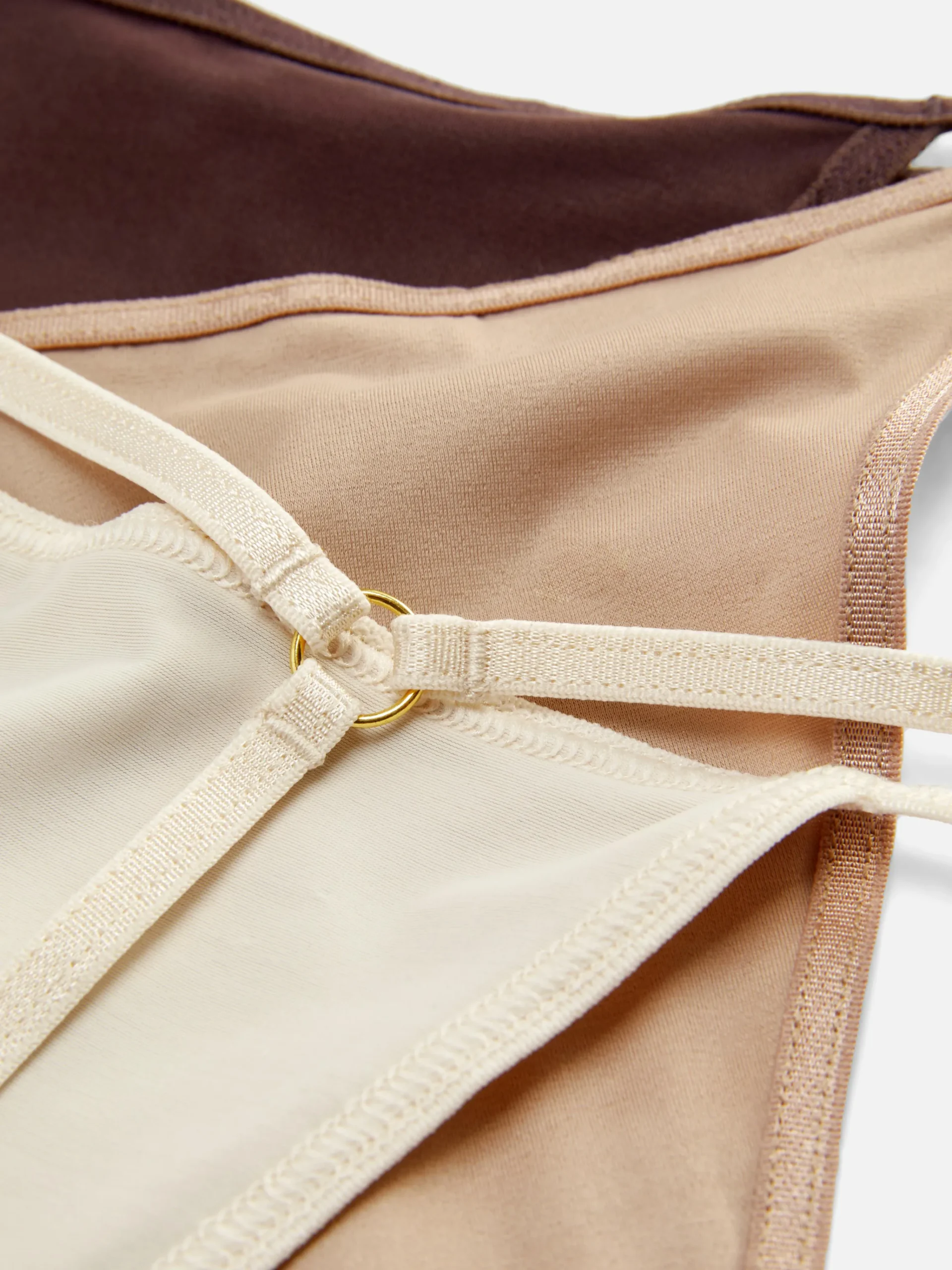 Outlet G-String-Tangas, 3er-Pack Damen Slips