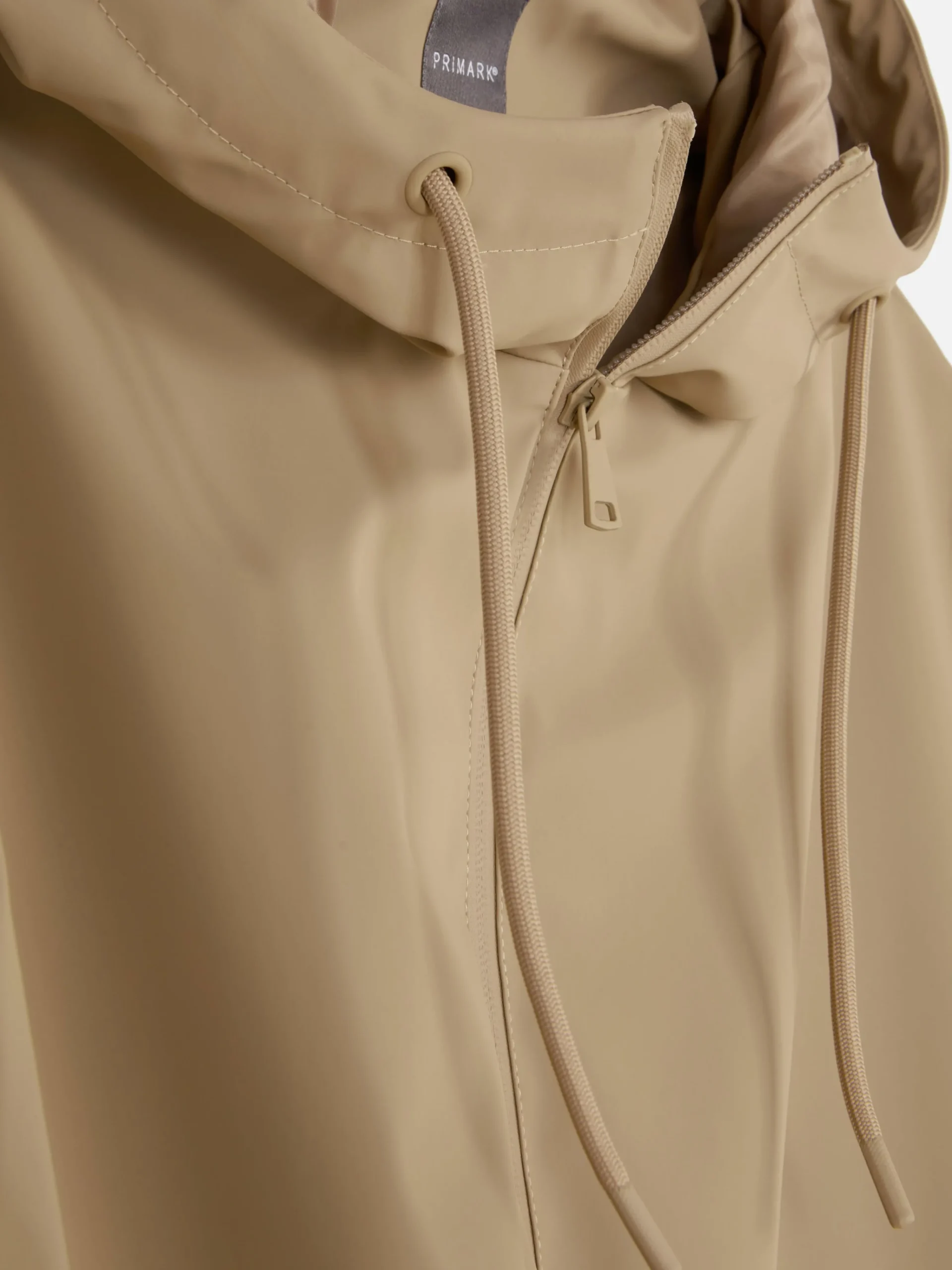 New Gummierter Regenmantel Mit Kapuze Damen Jacken Und Mäntel