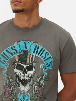 „Guns N’ Roses“ T-Shirt Mit Grafik Herren Grafik-T-Shirts Und -Sweatshirts|Tops Und T-Shirts