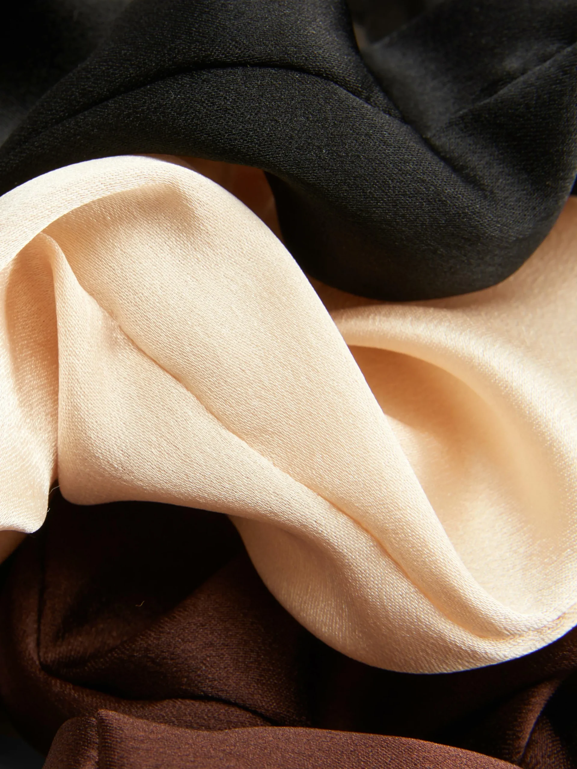 Discount Haargummis Aus Satin, 3er-Pack Damen Haarschmuck