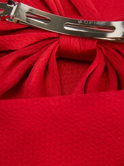 Discount Haarklammer Mit Strukturierter Schleife Damen Haarschmuck