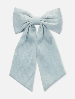 Outlet Haarklammer Mit Strukturierter Schleife Damen Haarschmuck