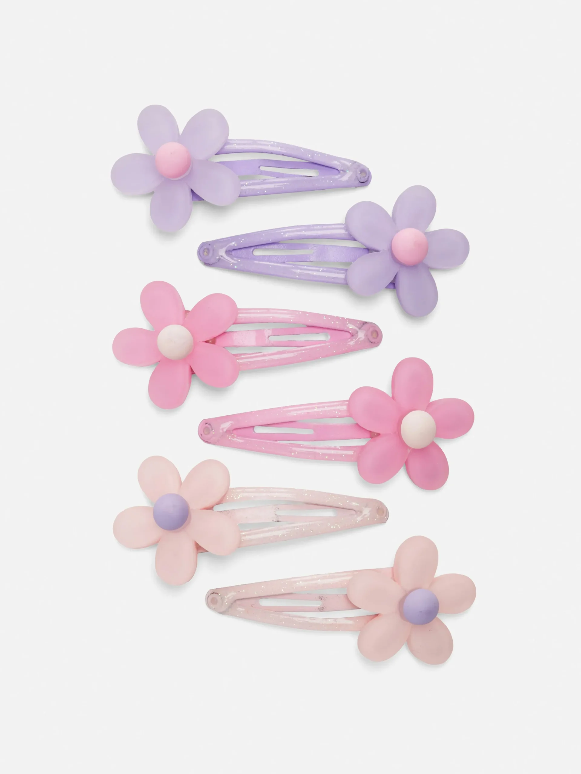 Haarspangen Mit Blumen, 6er-Pack Kinder Haarschmuck