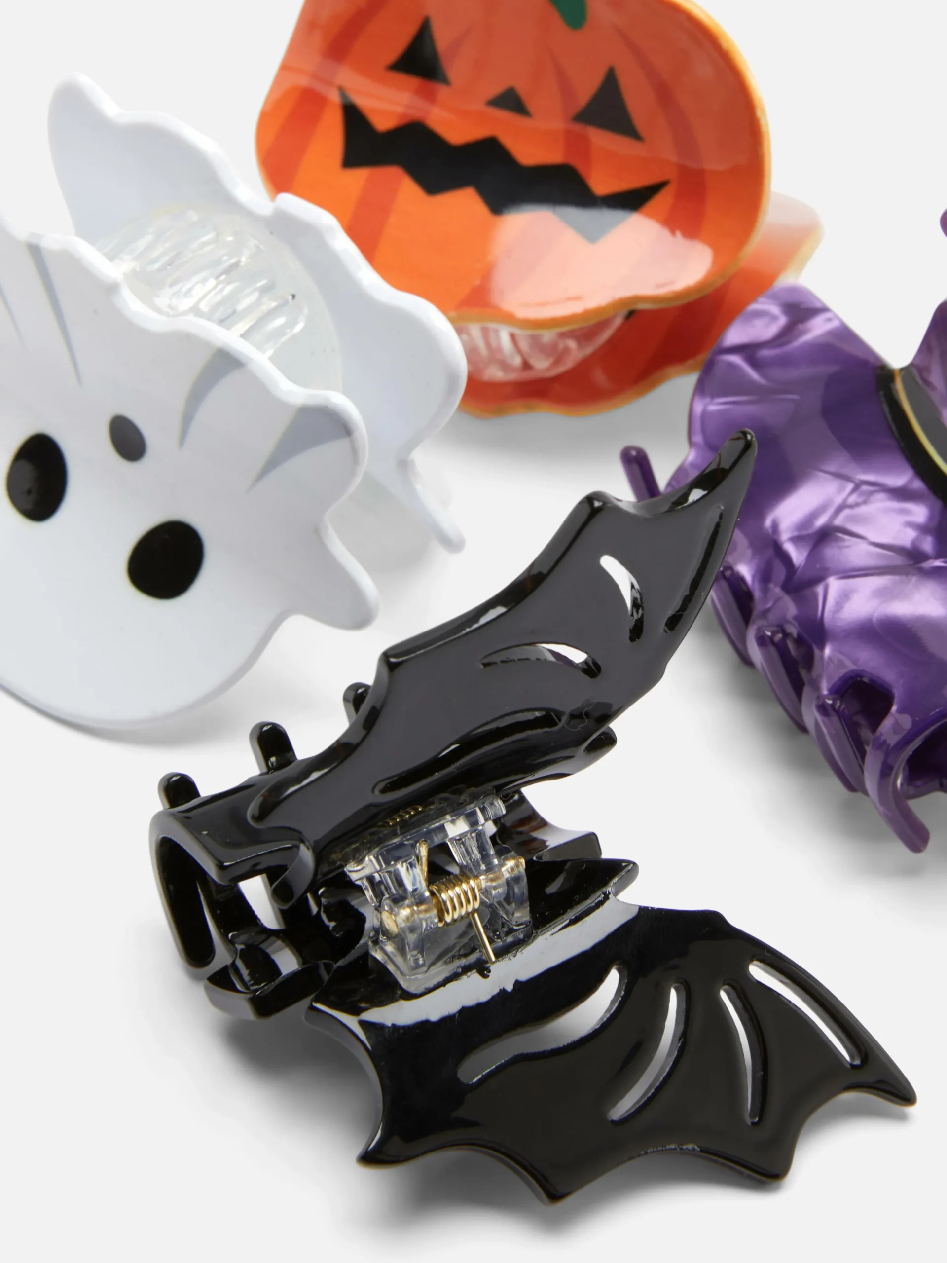 Hot Halloween-Haarspangen, 4er-Pack Damen Halloween Alle|Haarschmuck