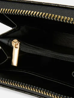Best Handtasche In Kroko-Optik Mit Reißverschluss Damen Taschen Und Portemonnaies