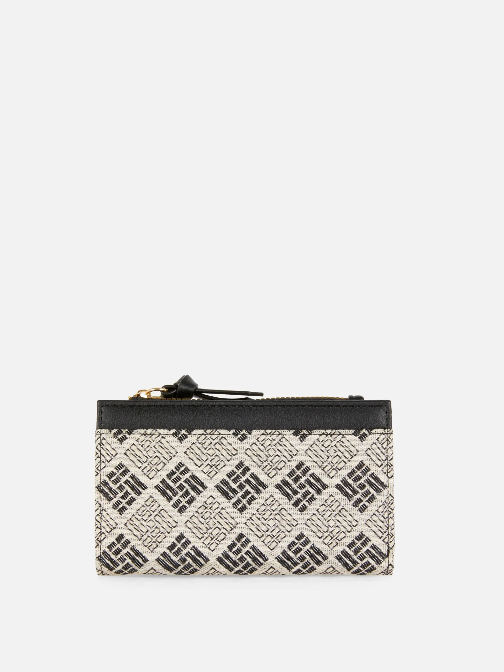 Handtasche Zum Aufklappen Mit Monogramm-Print Damen Taschen Und Portemonnaies