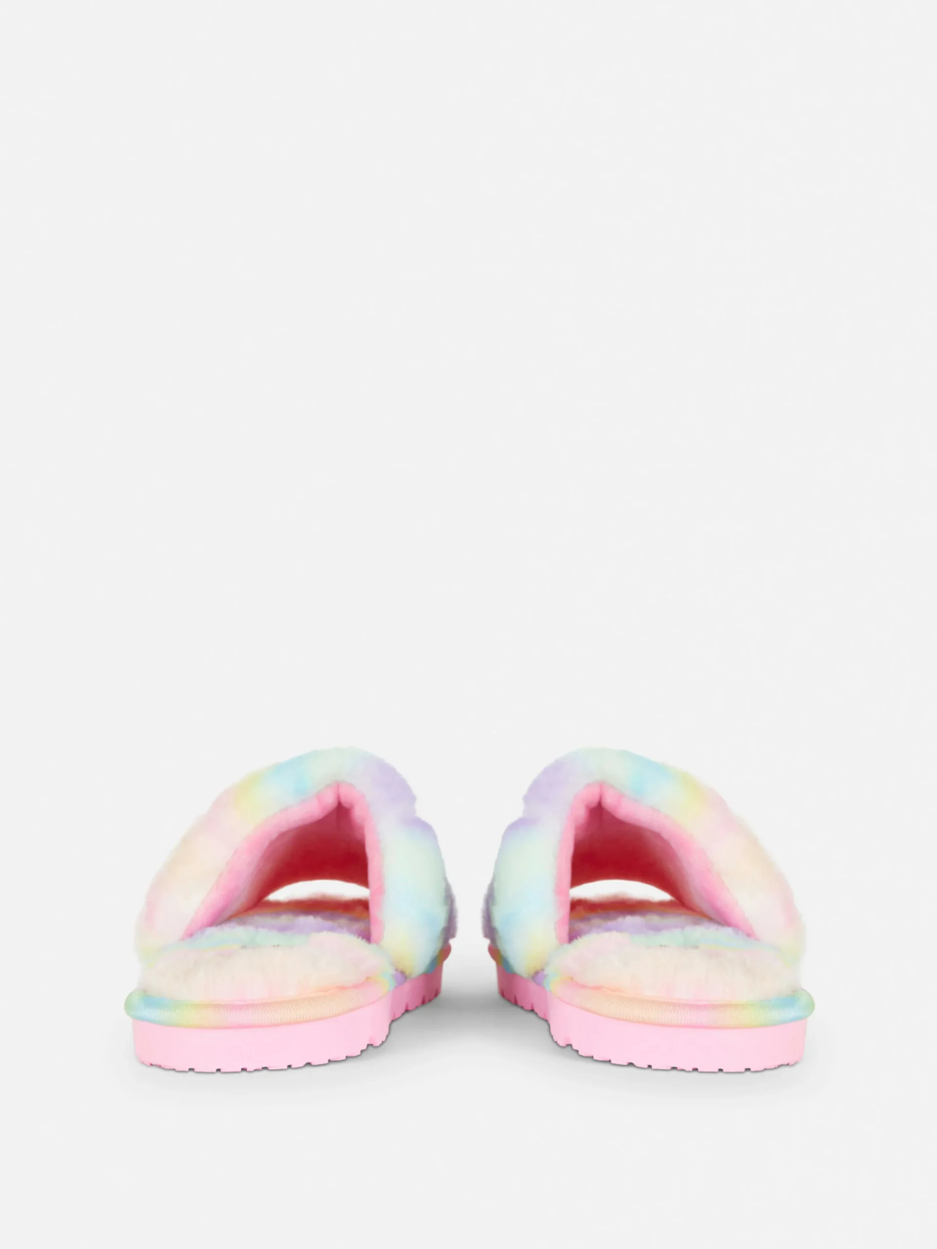 Hot Hausschuhe Aus Kunstfell Mit Ombré-Optik Kinder Hausschuhe