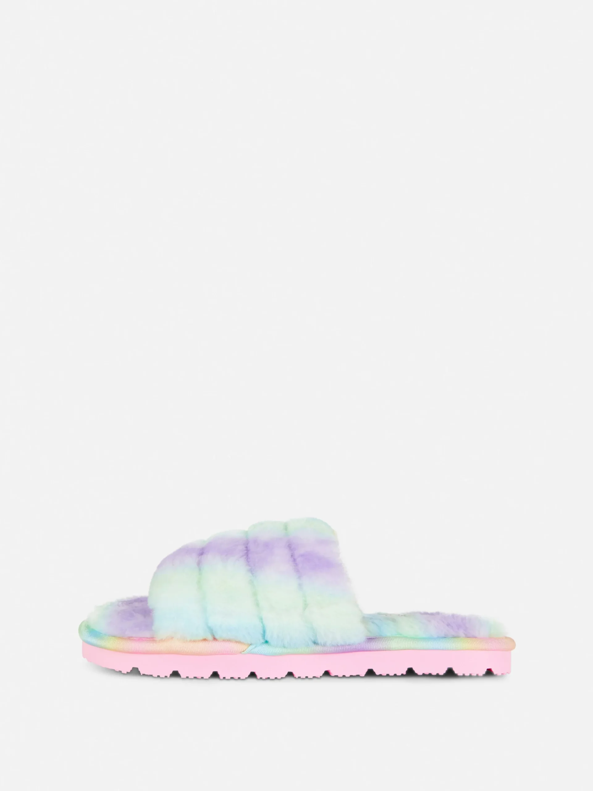 Hot Hausschuhe Aus Kunstfell Mit Ombré-Optik Kinder Hausschuhe
