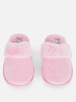 Best Hausschuhe In Wildleder-Optik Damen Hausschuhe|Hausschuhe