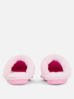 Best Hausschuhe In Wildleder-Optik Damen Hausschuhe|Hausschuhe