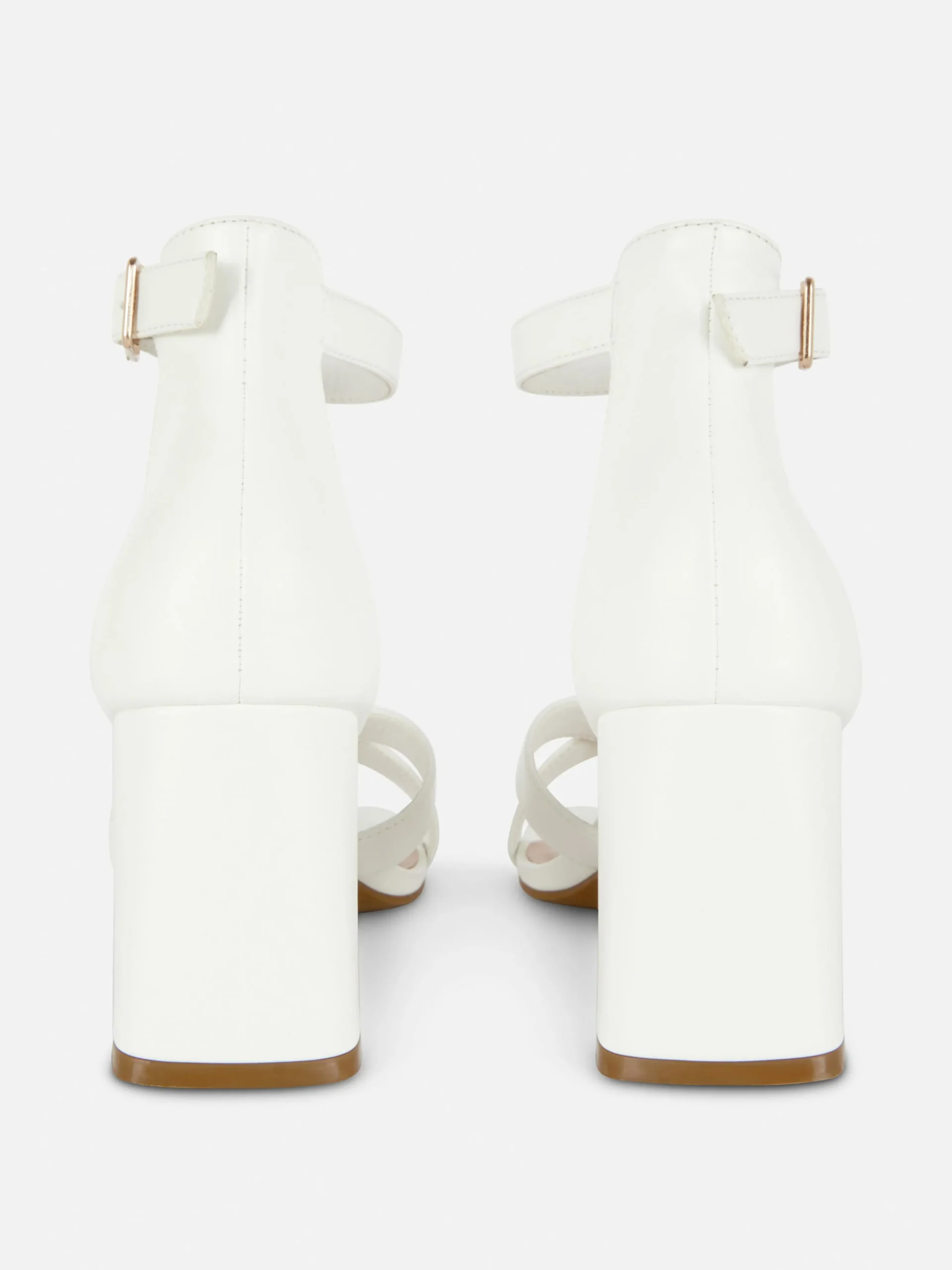 Online Heels Mit überkreuztem Riemchen, Weite Passform Damen Heels