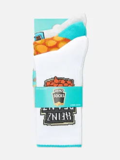 „Heinz Beanz“ Crew-Socken, 3er-Pack Damen Socken