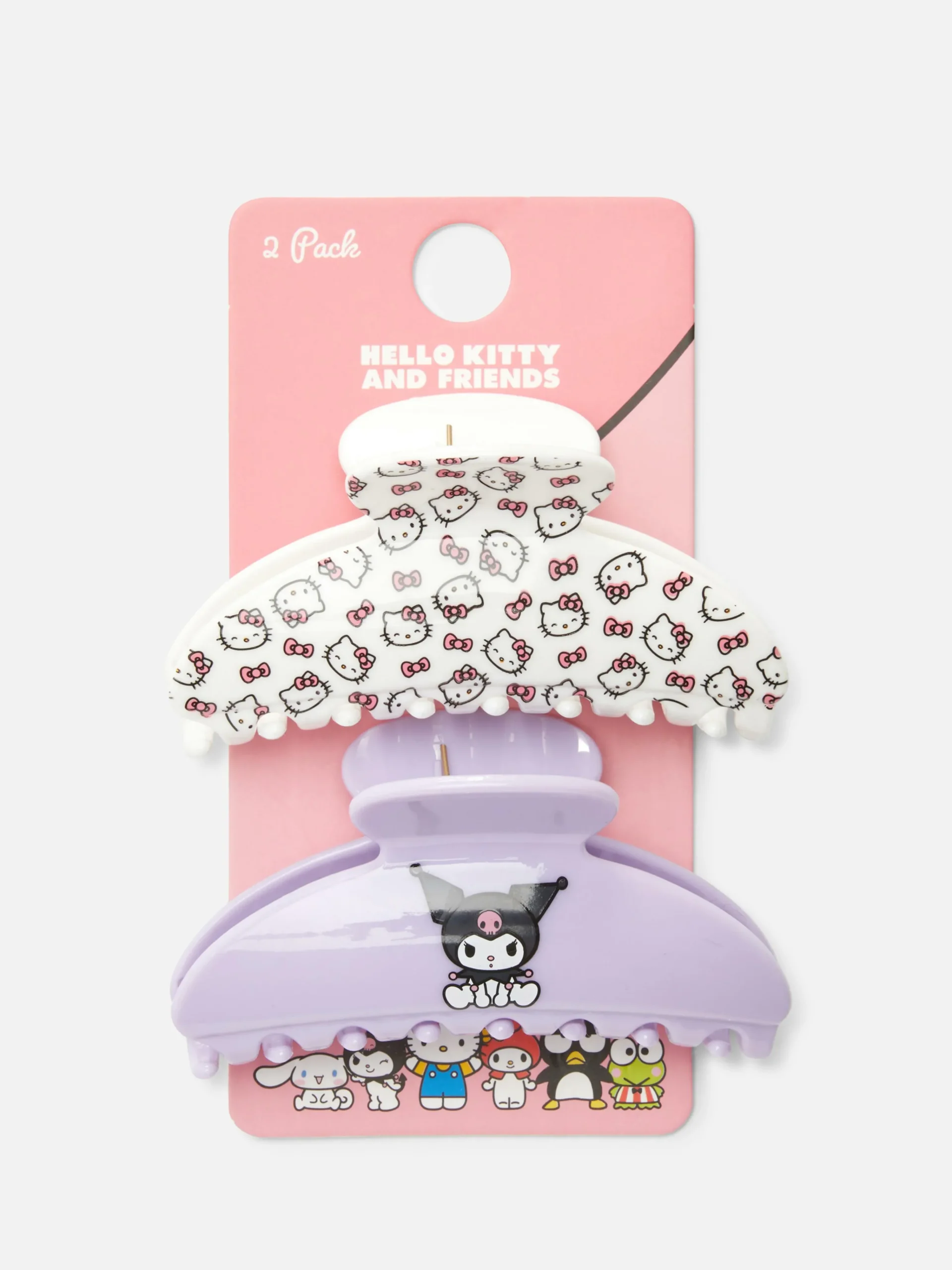 Hot „Hello Kitty And Friends“ Haarspangen, 2er-Pack Damen Haarschmuck